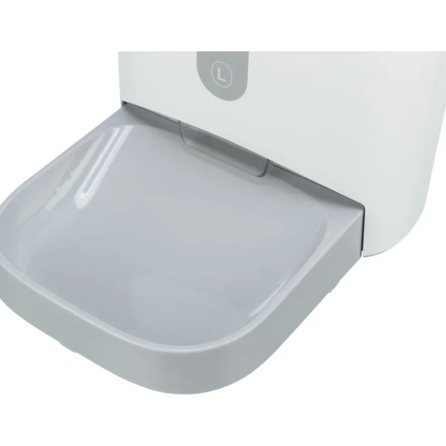 TRIXIE Futterautomat TX8 2.0, weiß/grau | 4.5 l