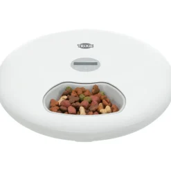 TRIXIE Futterautomat TX5+1, weiß | 6 × 0,18 l/ø 32 × 8 cm