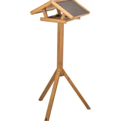 TRIXIE Futterhaus, braun | 46 × 22 × 44 cm/1,15 m