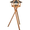 TRIXIE Futterhaus, braun | ø 56 × 32 cm/1,32 m