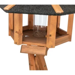 TRIXIE Futterhaus, braun | ø 56 × 32 cm/1,32 m