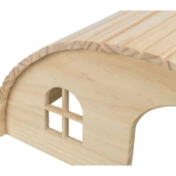 TRIXIE Haus, nagelfrei, Zwergkaninchen, Holz