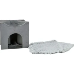 TRIXIE Höhle Harvey, grau/weiß-schwarz | 38 × 38 × 38 cm