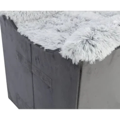 TRIXIE Höhle Harvey mit Treppe, grau/weiß-schwarz | 135 x 47 x 50 cm