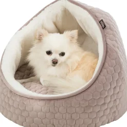 TRIXIE Höhle Livia, altrosa/creme | ø 45 x 33 cm