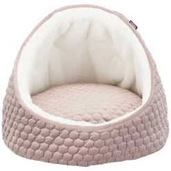 TRIXIE Höhle Livia, altrosa/creme | ø 45 x 33 cm