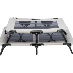 TRIXIE Hundeliege, beige/schwarz | 79 x 19 x 50 cm