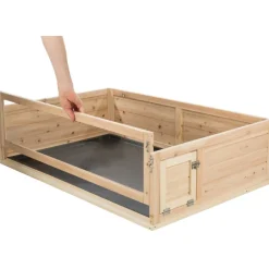 TRIXIE Indoor Gehege, Meerschw., Holz/Kunsstoff | 100 x 30 x 60 cm