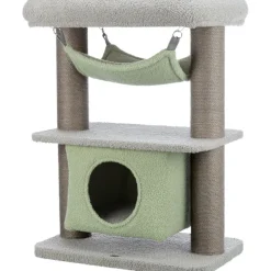TRIXIE Junior Kratzbaum Lunito, grau/mint | 71 cm