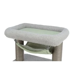 TRIXIE Junior Kratzbaum Lunito, grau/mint | 71 cm