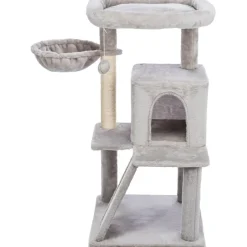 TRIXIE Junior Kratzbaum Pepito, grau | 98 cm