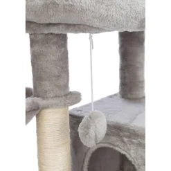 TRIXIE Junior Kratzbaum Pepito, grau | 98 cm