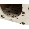 TRIXIE Junior Kratzbaum Zamora, beige mit Pfoten | 60 cm