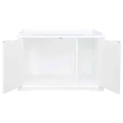 TRIXIE Katzenhaus für Katzentoilette XL, MDF, weiß | 75 x 51 x 53 cm