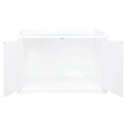 TRIXIE Katzenhaus für Katzentoilette XL, MDF, weiß | 75 x 51 x 53 cm