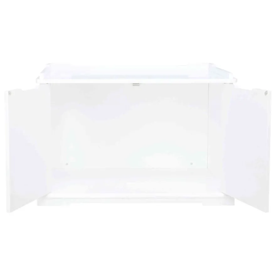 TRIXIE Katzenhaus für Katzentoilette XL, MDF, weiß | 75 x 51 x 53 cm