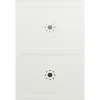 TRIXIE Katzenhaus für Katzentoilette XL, 2 Etagen, MDF, weiß | 53 x 90 x 58 cm
