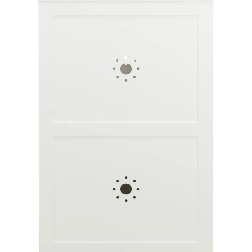 TRIXIE Katzenhaus für Katzentoilette XL, 2 Etagen, MDF, weiß | 53 x 90 x 58 cm