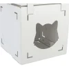 TRIXIE Katzenmöbel Finca Felice, Pappe, weiß | 125 x 62 x 62 cm