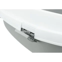 TRIXIE Katzentoilette Primo XXL, grau/weiß | 56 × 25 × 71 cm