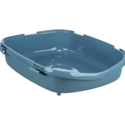 TRIXIE Katzentoilette Primo XXL Top, blau/weiß | 56 × 47 × 71 cm