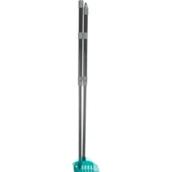 TRIXIE Kehrschaufel mit Harke, grau/blau | 57–102 cm