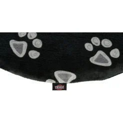 TRIXIE Kissen Jimmy, oval, schwarz | 98 x 62 cm