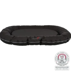TRIXIE Kissen Samoa Vital, oval, schwarz | 90 x 70 cm