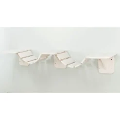 TRIXIE Kletterleiter zur Wandmontage, weiß | 150 x 30 cm