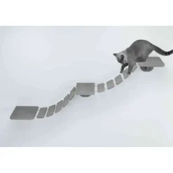 TRIXIE Kletterleiter zur Wandmontage, taupe | 150 x 30 cm