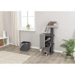 TRIXIE Kratzbaum Arianna, grau | 52 x 112 x 40 cm