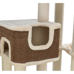 TRIXIE Kratzbaum Bertholo, creme/dunkelbraun | 165 cm