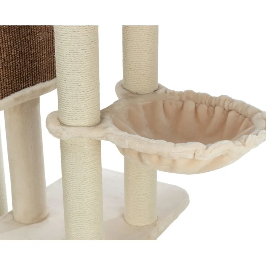 TRIXIE Kratzbaum Bertholo, creme/dunkelbraun | 165 cm
