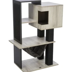 TRIXIE Kratzbaum CityStyle, grau/schwarz | 98 cm