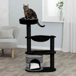 TRIXIE Kratzbaum Giada, schwarz/weiß | 112 cm