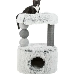 TRIXIE Kratzbaum Harvey, weiß-schwarz | 73 cm