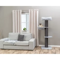 TRIXIE Kratzbaum Mauro XXL, grau | 173 cm