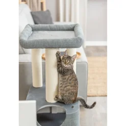 TRIXIE Kratzbaum Viviana, blau/grau | 86 cm