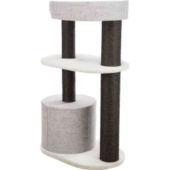 TRIXIE Kratzbaum XXL Cara, weiß/grau | 128 cm