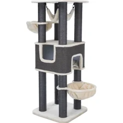 TRIXIE Kratzbaum XXL Humberto, creme/grau | 174 cm
