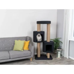 TRIXIE Kratzbaum XXL Teites, schwarz | 148 cm