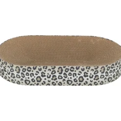 TRIXIE Kratzbett Leo, creme | 63 × 10 × 35 cm