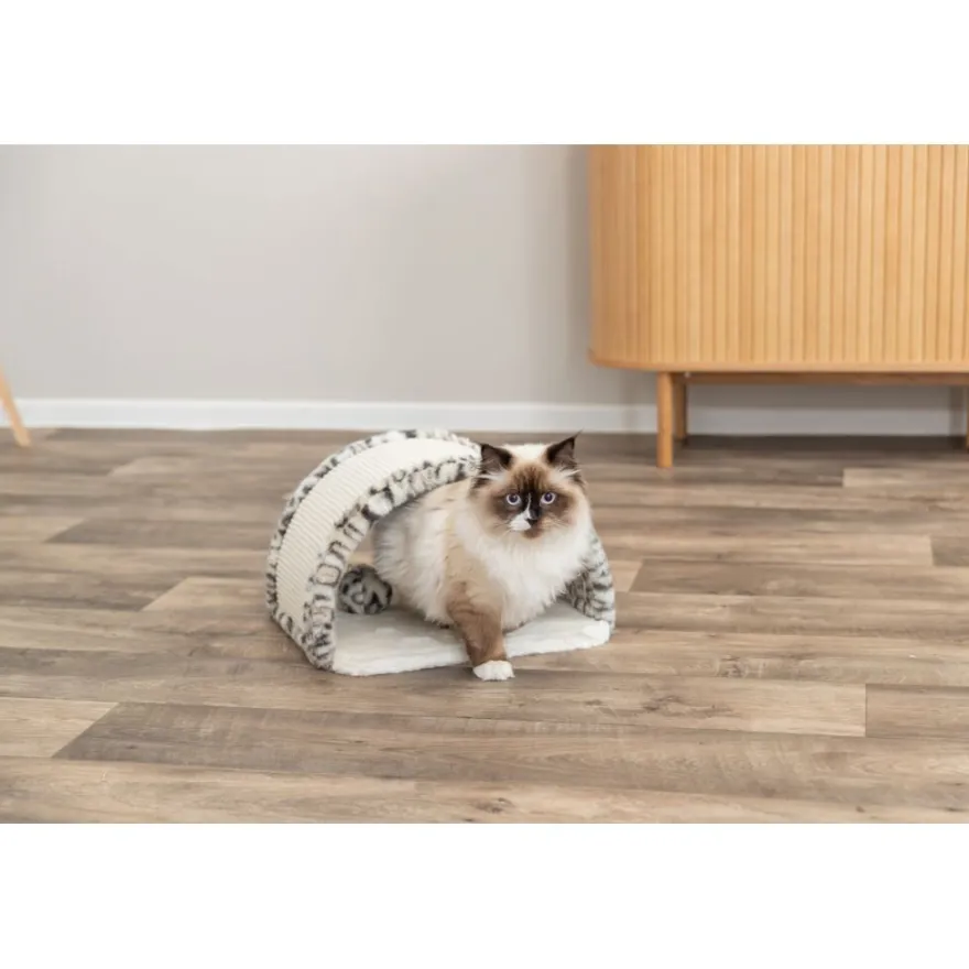TRIXIE Kratzbrücke Leo, creme | 25 cm