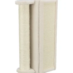 TRIXIE Kratzbrett für Ecken mit Stamm, beige | 15 x 50 x 15 cm