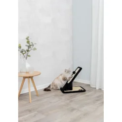 TRIXIE Kratzbrett, schwarz/creme | 42 cm