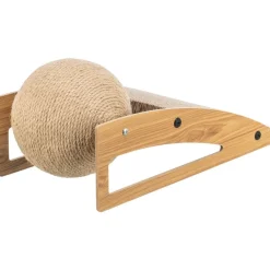 TRIXIE Kratzrampe mit Ball | 43 × 17 × 20 cm