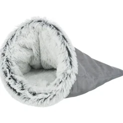 TRIXIE Kuschelsack Harvey, grau/weiß-schwarz | ø 40 x 60 cm