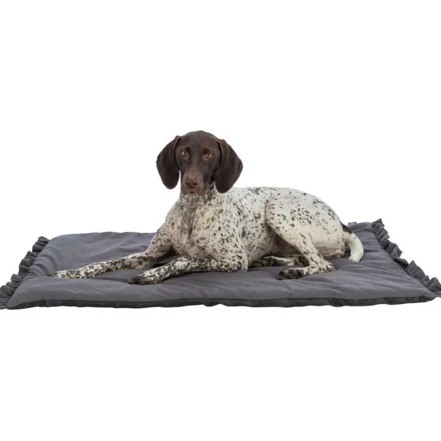 TRIXIE Liegematte Amelie, dunkelgrau | 110 x 75 cm
