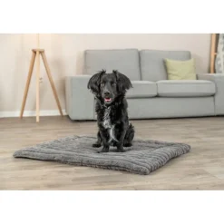 TRIXIE Liegematte Lonni, eckig, grau | 60 x 45 cm