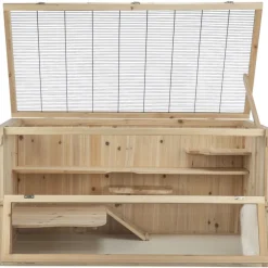 TRIXIE Nagerheim, Mäuse/große Hamster, Holz | 115 x 60 x 60 cm